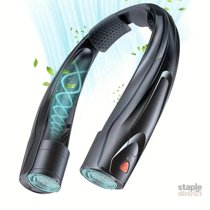 Neck Fan Portable USB 6000mAh 6-Speed Cooling - Appliances > Fans > Portable Fans