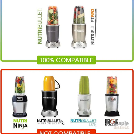 New Blender Cup and Blade Replacement Parts 32oz Cup and Extractor Blade and 2 Rubber Gaskets 4-Piece Compatible with