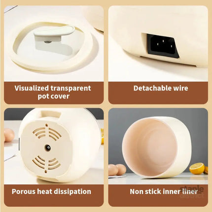 NNEOBA 1.8L Multifunctional Electric Mini Rice Cooker - Appliances > Kitchen Appliances > Rice Cookers & Steamers