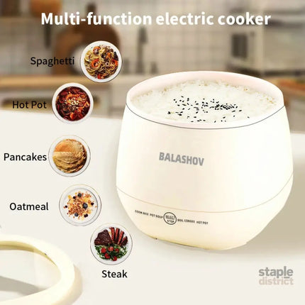 NNEOBA 1.8L Multifunctional Electric Mini Rice Cooker - Appliances > Kitchen Appliances > Rice Cookers & Steamers