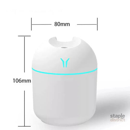 NNEOBA 250ML Mini Aroma Oil Diffuser & Humidifier with LED Night Lamp - Appliances > Aroma Diffusers & Humidifiers >