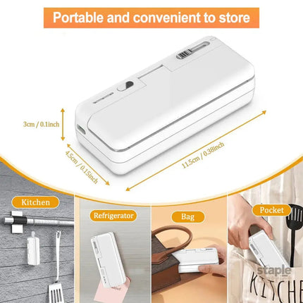 NNEOBA Mini Plastic Bag Sealer - Appliances > Kitchen Appliances > Speciality Appliances