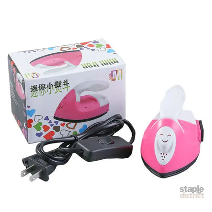 NNEOBA Mini Portable Ironing Iron - Compact Heat Press Machine - Appliances > Washers Dryers & Irons > Irons & Ironing