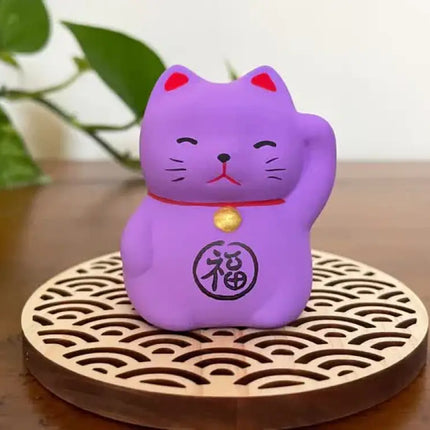 Okimono Lavender Maneki Neko - Appliances > Aroma Diffusers & Humidifiers > Aroma Diffusers