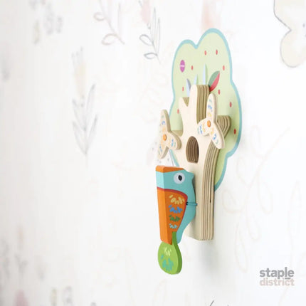 Oribel VertiPlay Wall Toy: Busy Woodpecker knocker-2029387304870744069