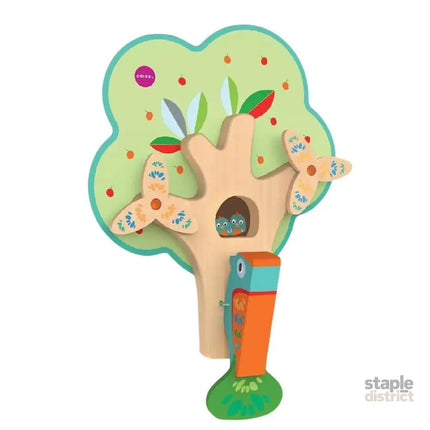 Oribel VertiPlay Wall Toy: Busy Woodpecker knocker-2029387304870744064