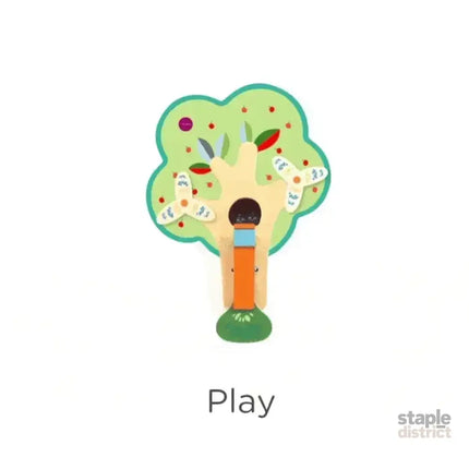 Oribel VertiPlay Wall Toy: Busy Woodpecker knocker-2029387304870744068