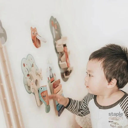 Oribel VertiPlay Wall Toy: Busy Woodpecker knocker-2029387304870744065