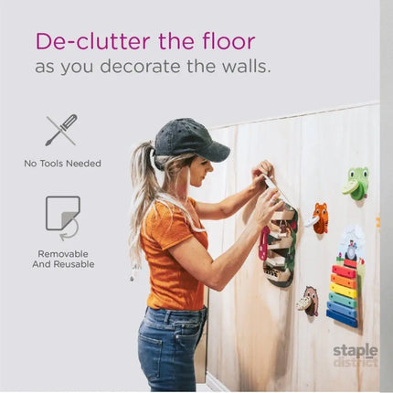 Oribel VertiPlay Wall Toy: Doorknocker-2029387304078020610