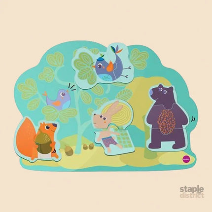 Oribel VertiPlay Wall Toy: Hoppy Bunny and Friends-2029387303121719305