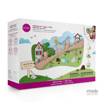 Oribel VertiPlay Wall Toy: Jack & Jill-2029387303897665537