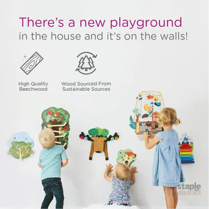 Oribel VertiPlay Wall Toy: Jack & Jill-2029387303897665540