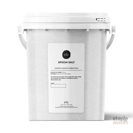 Orku 1.3kg Epsom Salt Tub - Magnesium Sulphate For Bath Skin Body Skin Care - Health & Beauty > Bath & Body > Bath