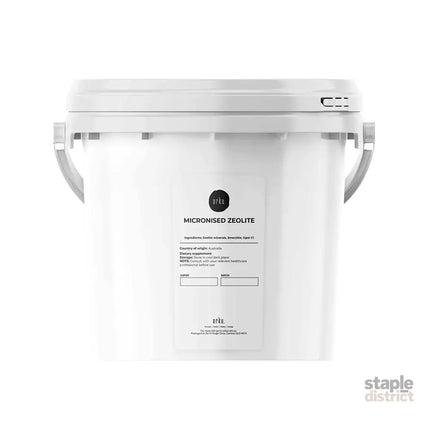 Orku 1.3kg Ultrafine Micronised Zeolite Powder Tub Natural Clinoptilolite Mineral - Health & Beauty > Nutrition &