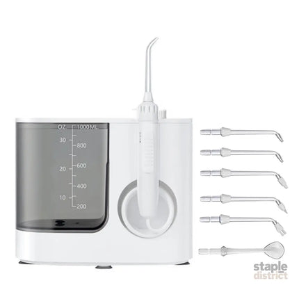 Orku 1000ml Water Flosser Electric Oral Irrigator - Adjustable Pressure White - Health & Beauty > Personal Care > Oral