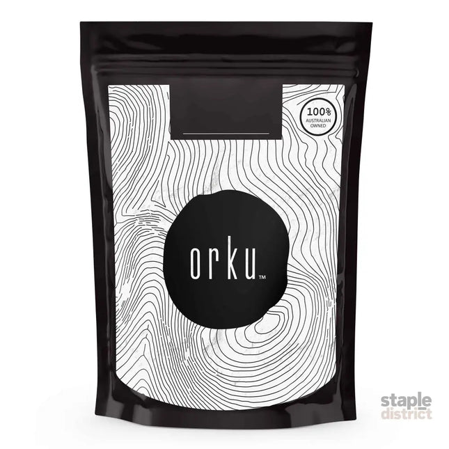 Orku 100g Fine Calcium Sulphate Gypsum Powder - Dihydrate Food Grade FCC E516 - Commercial > Commercial Others >