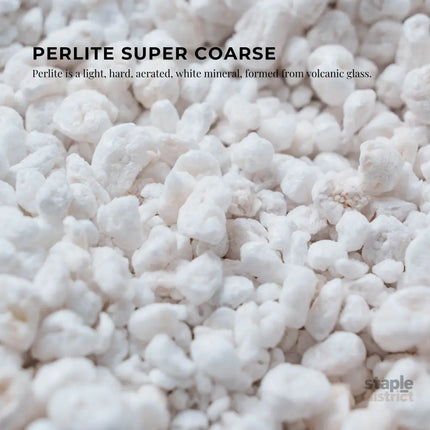 Orku 100L Perlite Super Coarse Premium Soil Expanded Medium Plants Hydroponics - Home & Garden > Garden Tools > Sands &