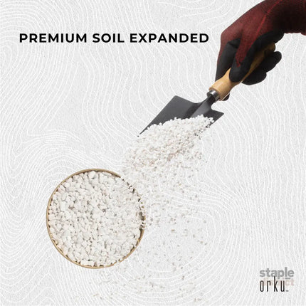 Orku 100L Perlite Super Coarse Premium Soil Expanded Medium Plants Hydroponics - Home & Garden > Garden Tools > Sands &