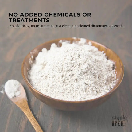 Orku 10Kg Fossil Shell Flour - Livestock Garden Diatomaceous Earth Bulk - Home & Garden > Garden Tools > Sands & Soils