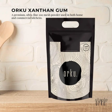 Orku 10Kg Xanthan Gum Thickener Pure Fine Powder 200 Mesh FCC E415 Food Additive - Food & Beverage > Pantry >