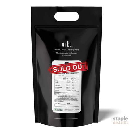 Orku 20kg Pea Protein Isolate Powder - High Protein Plant Based Unsweetened - Health & Beauty > Nutrition & Supplements
