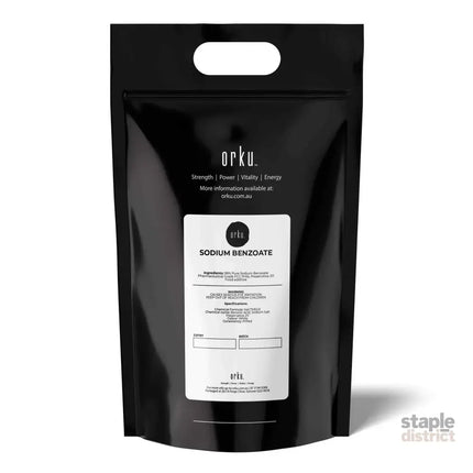 Orku 20Kg Sodium Benzoate USP/FCC Grade Prills – E211 Preservative CAS 532-32-1 - Health & Beauty > Nutrition &