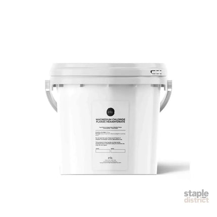 Orku 3.8Kg Magnesium Chloride Flakes Hexahydrate Tub - FCC USP Spec Bath Salts - Health & Beauty > Bath & Body > Bath
