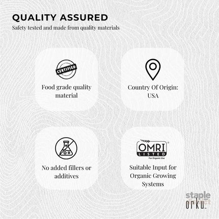 Orku 300g Fine Diatomaceous Earth Tub - Food Grade FCC Fossil Shell Flour Powder - Health & Beauty > Nutrition &
