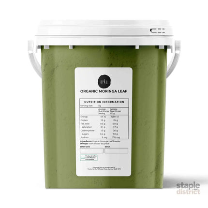 Orku 400g Organic Moringa Leaf Powder Tub - Food Grade Oleifera Drumstick Leaf - Health & Beauty > Nutrition &