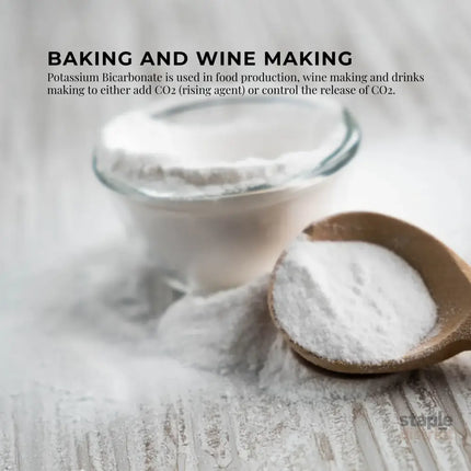 Orku 400g Potassium Bicarbonate Powder - Food Grade Pure FCC Brewing Baking - Commercial > Commercial Others >