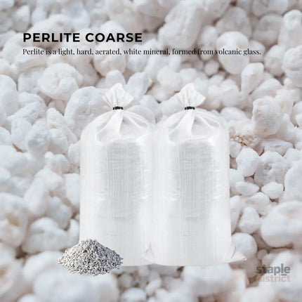 Orku 50L Coarse Perlite Soil Additive for Drainage and Aeration - Growing Medium - Home & Garden > Garden Tools > Sands