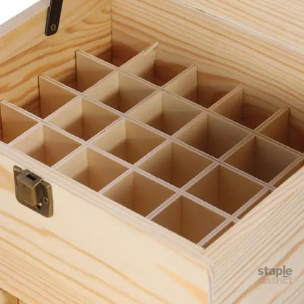 Orku 59 Essential Oil Bottle Storage Box - Wooden 3 Tier Aromatherapy Organiser - Home & Garden > Kitchenware > Food