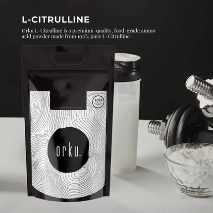 Orku 5Kg L-Citrulline Powder Buckets - 100 % Pure Food Grade Amino Acid - Health & Beauty > Nutrition & Supplements >