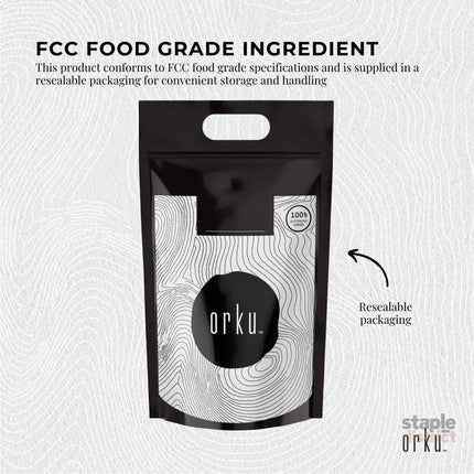 Orku 5Kg Potassium Bicarbonate Powder - Food Grade Pure FCC Brewing Baking - Commercial > Commercial Others >