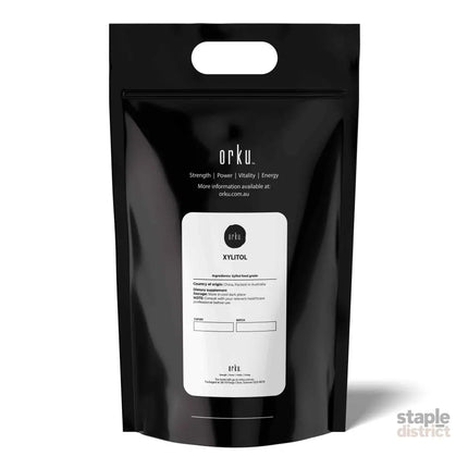 Orku 5Kg Xylitol Crystal Powder - USP FCC Natural Sweetener Sugar Substitute - Health & Beauty > Nutrition &