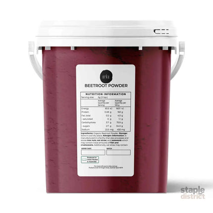 Orku 800g Organic Beetroot Powder - 100% Pure Beet Root Powder - Beta vulgaris - Health & Beauty > Nutrition &