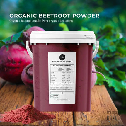 Orku 800g Organic Beetroot Powder - 100% Pure Beet Root Powder - Beta vulgaris - Health & Beauty > Nutrition &