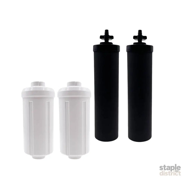 Orku Block Carbon + Fluoride Filter Pack - Replacement for Berkey Gravity System - Appliances > Kitchen Appliances >