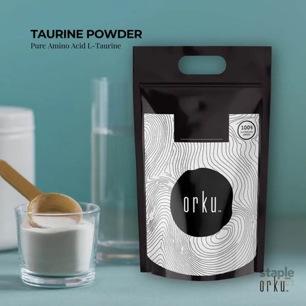 Orku Bulk 10Kg Taurine Powder High Purity L-Taurine Amino Acid Ingredient - Health & Beauty > Nutrition & Supplements >