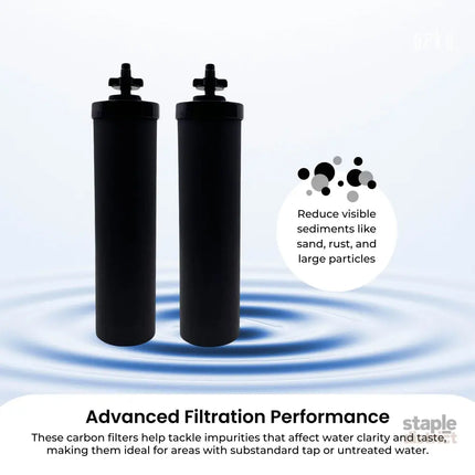 Orku Carbon Block Filter Cartridge - Replacement for Berkey BB9-2 Gravity Filter - Appliances > Kitchen Appliances >
