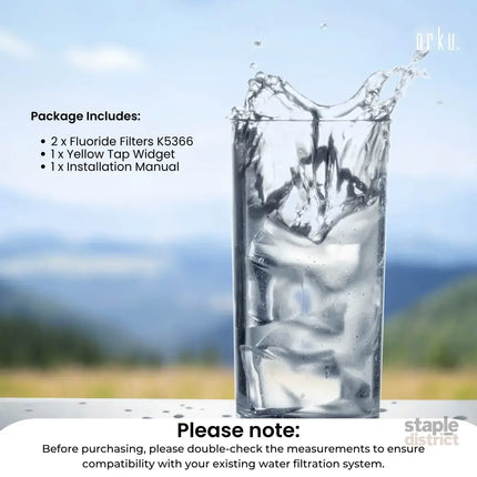 Orku Fluoride Reduction Filter K5366 - Compatible with Berkey PF-2 - Appliances > Kitchen Appliances > Kitchen