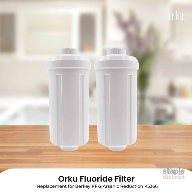 Orku Fluoride Reduction Filter K5366 - Compatible with Berkey PF-2 - Appliances > Kitchen Appliances > Kitchen