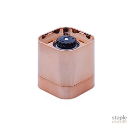 Orku Single Salt or Pepper Grinder 180ml – Glass Manual Mill with Rose Gold Lid - Home & Garden > Kitchenware > Salt &