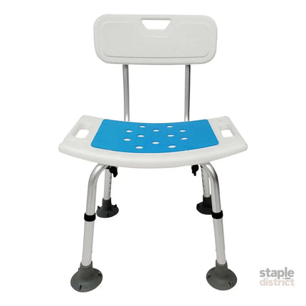 Orthonica Height Adjustable Aluminium Shower Chair With Shower Head Holder - Furniture > Bathroom > Shower Heads &