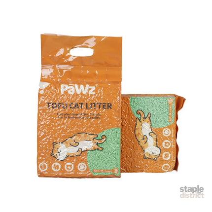 PaWz 2.5kg Tofu Cat Litter Clumping Green Tea x1-2018816645853745152