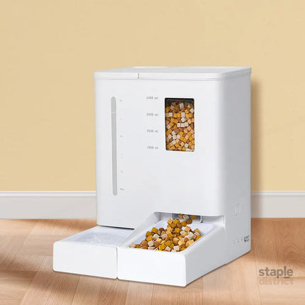 Pawz 2-in-1 Automatic Pet Cat Dog Feeder Water Set-2006732706641219591
