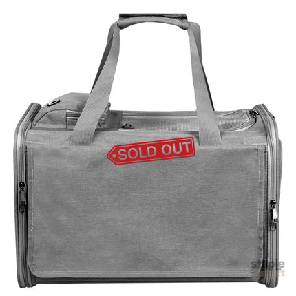 Pawz 3 in 1 Pet Soft Crate Dog Cat Carrier L Size Grey-2006732694511292417
