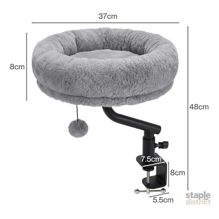 Pawz  360� Rotating Cat Bed Hammock Hanging Cozy Washable Removable Breathable-2050056785611591682
