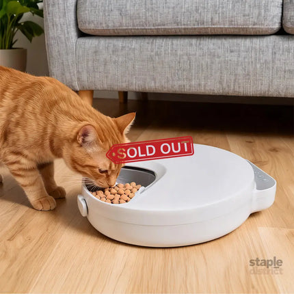 Pawz 4 Meals Automatic Timer Pet Smart Chilled Feeder-2050056797905096711