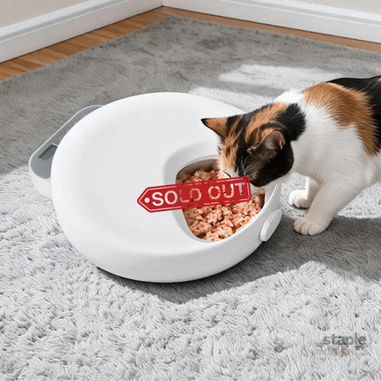 Pawz 4 Meals Automatic Timer Pet Smart Chilled Feeder-2050056797905096710
